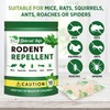 REALPETALED Natural Rodent Repellent Pouches - Peppermint Oil Mouse and