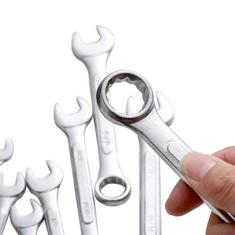 JENLEY Hand Tools Wrenches Standard 12 Point SAE Combination Set