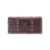 HMF 6406-130 Wooden Treasure Chest 30 x 20 x 15