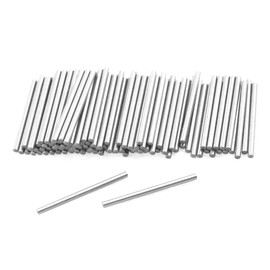 sourcing map Stainless Steel Dowel Pins for Attaching Elements 1 mm x 15.8 mm Pack of 100