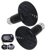 OMAYKEY 2-Pack 150W Ceramic Heat Lamp with 1-pcs Digital-Thermometer, Infrared
