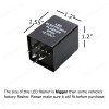 SHENKENUO 4-Pin EP29N LED Flasher Relay Fix Hyper Flash Turn