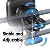 LogiLink PA0329 - Magnetische, Kfz-Smartphonehalterung mit kabellosem High-Speed-Laden, mit Überspannungsschutz