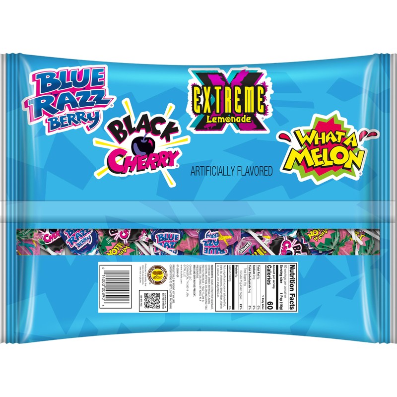 Charms Blow Pop Lollipops Limited Edition Assortment - Blue Razzbery,