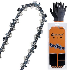 Savior 36 Inch Chainsaw Chain 3/8" Pitch, 050" Gauge, 114 Drive Links for Stihl MS 462 MS 500i MS 661, Replaces 33 RS3 114 72LGX114G, 36" Chainsaw Chain for 3003 000 8853, 3003 000 2253 Guide Bars
