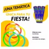 Lecute 200 Pulseras Neon Fluorescentes Luminosas Fosforecentes Glow