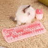 Cute Cat Keyboard and Mouse Combo, TzBBL Keyboard and Mouse