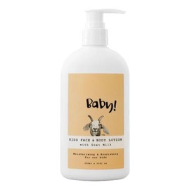 Crema Corporal Leche De Cabra | Para Piel Sensible | Libre De Siliconas, Parabenos, Colorantes Artificiales | Korea K-beauty | 300ml