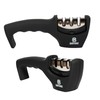 BARTANS 4-in-1 Knife Sharpening Tools with Ergonomic Grip, Non-Slip Base