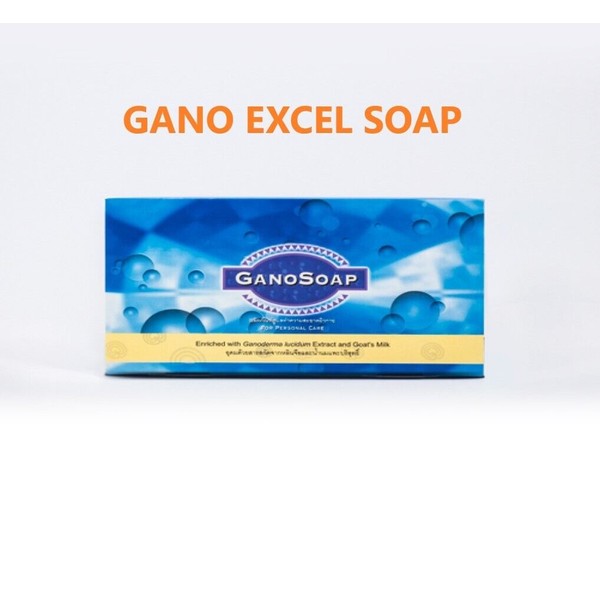 5 BOX GANO EXCEL SOAP ENRICH GANODERMA & GOAT MILK ( 2 BAR PER BOX ) EXPRESS