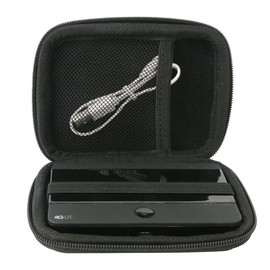 Khanka Hart Tasche für TP-Link M7350 mobiler WLAN Router WiFi Hotspot Schutzhülle Case. (Passt für M7350, Schwarz)