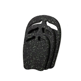 Actifoam Kickboard Swimming Board (Medium Dimensions, Black + Green Medium Hard)