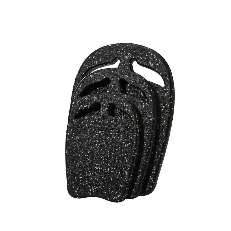 Actifoam Kickboard Swimming Board (Medium Dimensions, Black + Green Medium