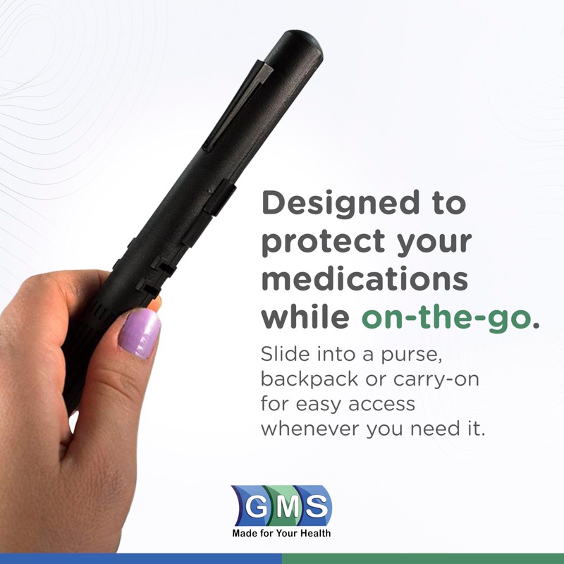 GMS 60 Unit Syringe Case - Holds New, Prefilled &