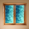 IVN Stained Glass Window Film 17.7x39.3 inch Decorative Window Privacy