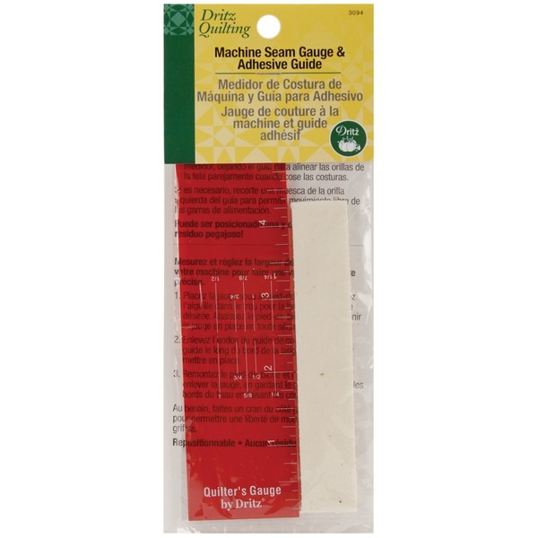 Dritz 3094 Quilting Gauge with 1/8-Inch Seam Guide