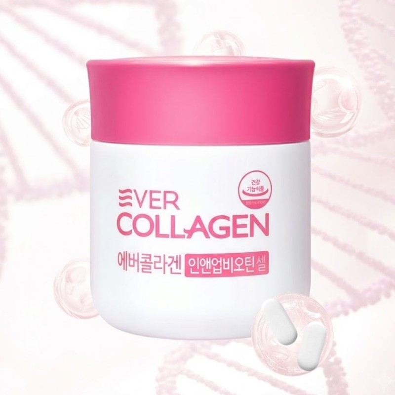 Ever Collagen In&Up Biotin Cell 6-Functional Inner Beauty Nutrient 750mg