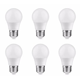 KONPWAY 12V Low Voltage LED Light Bulbs - Warm White 3W(Only for 12-36V), Pack of 6