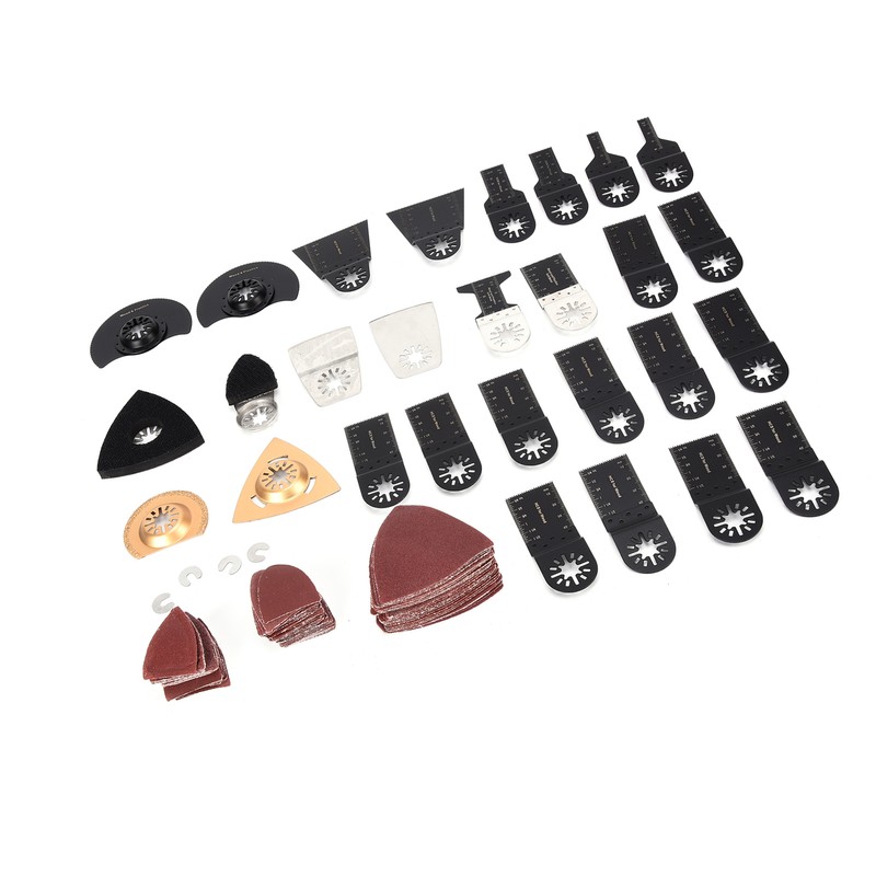 120 Pcs Oscillating Multitool Accessories Saw Blades Durable Quick Release