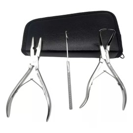 Yusibra Kit Pinzas Extensiones Para Cabello 3 Pzs Profesional Shazia