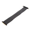 PCIE 4.0 X16 Extreme Flexible 180 Degree High Speed GPU