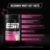 ESN Designer Whey Protein Powder, Stracciatella, 908 g