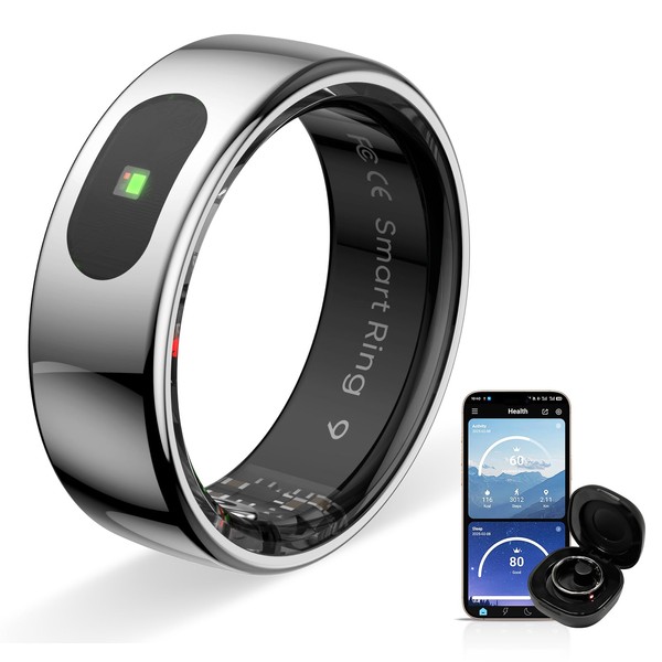 Govllfoz Touch Smart Ring Upgraded Version Health Ring Pro, with