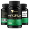 Micronized Creatine - Performance and Strength Enhancing Energy Boosting Supplement, 1 Count, 60 Tablets / 미크로나이즈드 크레아틴 - 성능 및 근력 향상 에너지 증진 보충제, 1개, 60정