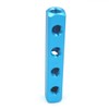 Heschen Air Manifold 4 Way 7 Connectors 1/4 Inch PT