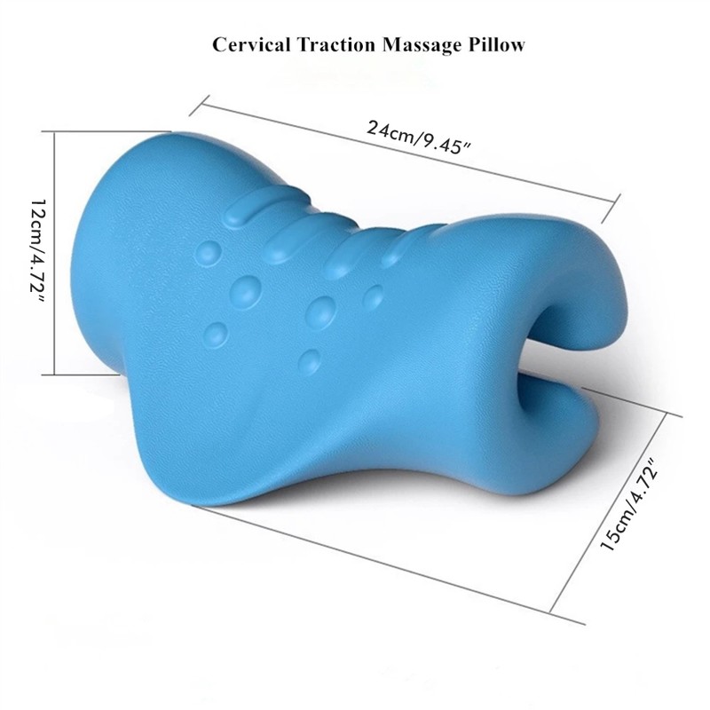 Neck Stretcher Support Pillow C Curvature Cervical Spine Traction Support