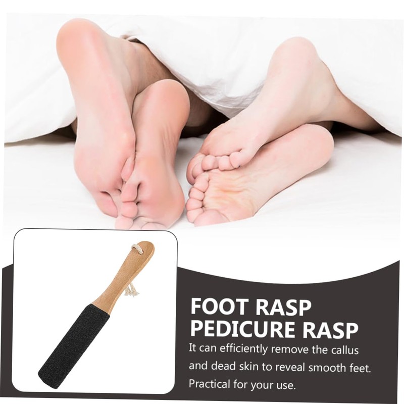 FRCOLOR Double-sided Foot File Professional Callus Remover for Smooth Feet
