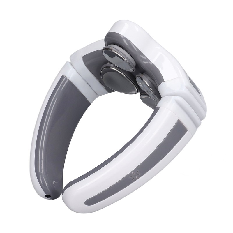 4 Heads Electric Pulse Neck Massager Intelligent 3D USB Charging