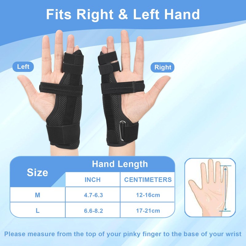Apasiri Pinky Finger Splint, 4th or 5th Fingers Splint for