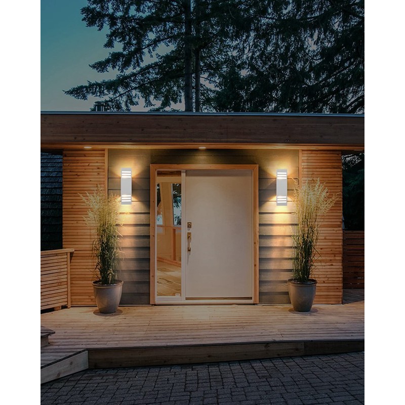 Housen Solutions Dusk to Dawn Outdoor Lighting, IP65 Waterproof Exterior