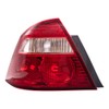 Brock Replacement Pair Set Taillights Tail Lamp Units Compatible with