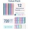 Four Candies Mechanical Pencils 0.5, with HB & 2B Lead