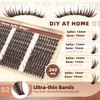 Brown Lash Clusters Manga Lashes Clusters Wispy Cluster Eyelash Extensions