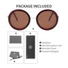 JOOX Round Circle Sunglasses Women's Polarised UV400 Protection Retro Metal