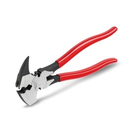 TEKTON 10-1/2 Inch Fencing Pliers | PSP10010, Red