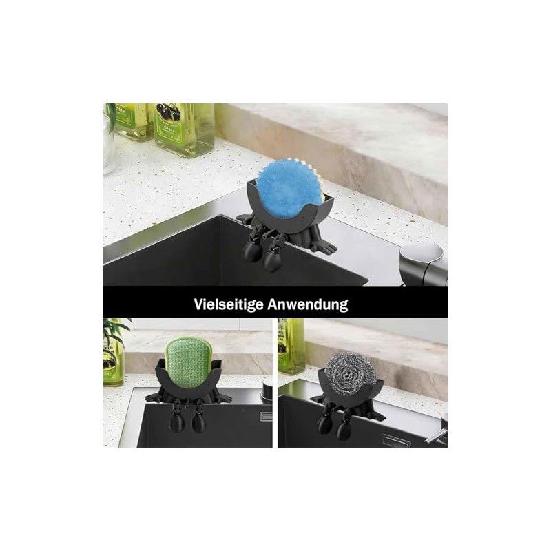 Funny Hanging Sponge Holder with Drainage, Funny Sponge Holder for