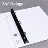 Mini Binder 5.5 x 8.5 & 6x8 inch, 3-Ring Binder,