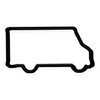 Food Truck Cookie Cutter with Easy Push Design