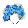 June Bloomy Women Mexican Flower Crown Headband Dia de los