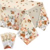 Ziliny 3 Pack Fall Thanksgiving Table Cloths 54 x 108
