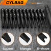 CYLBAQ Triangle Screwdriver, Square U-Shaped Screwdriver Bit Set, 12Pcs S2