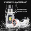YSY BA20D LED Motorcycle Headlight Bulb Hi/Lo Beam 20W 2000LM
