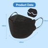 20Pcs 4D Face Mask for Adults 4-Ply Layer Filter Non