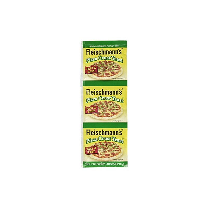 Fleischmann's Pizza Crust Yeast, Specially Formulated For Pizza Crust, 0.75