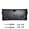 GZVKE Front License Plate Frame Mounting Bracket Tag Holder Textured