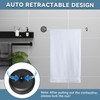SUS304 Retractable Clothesline with Adjustable Nylon Clothing Rope for Bathroom